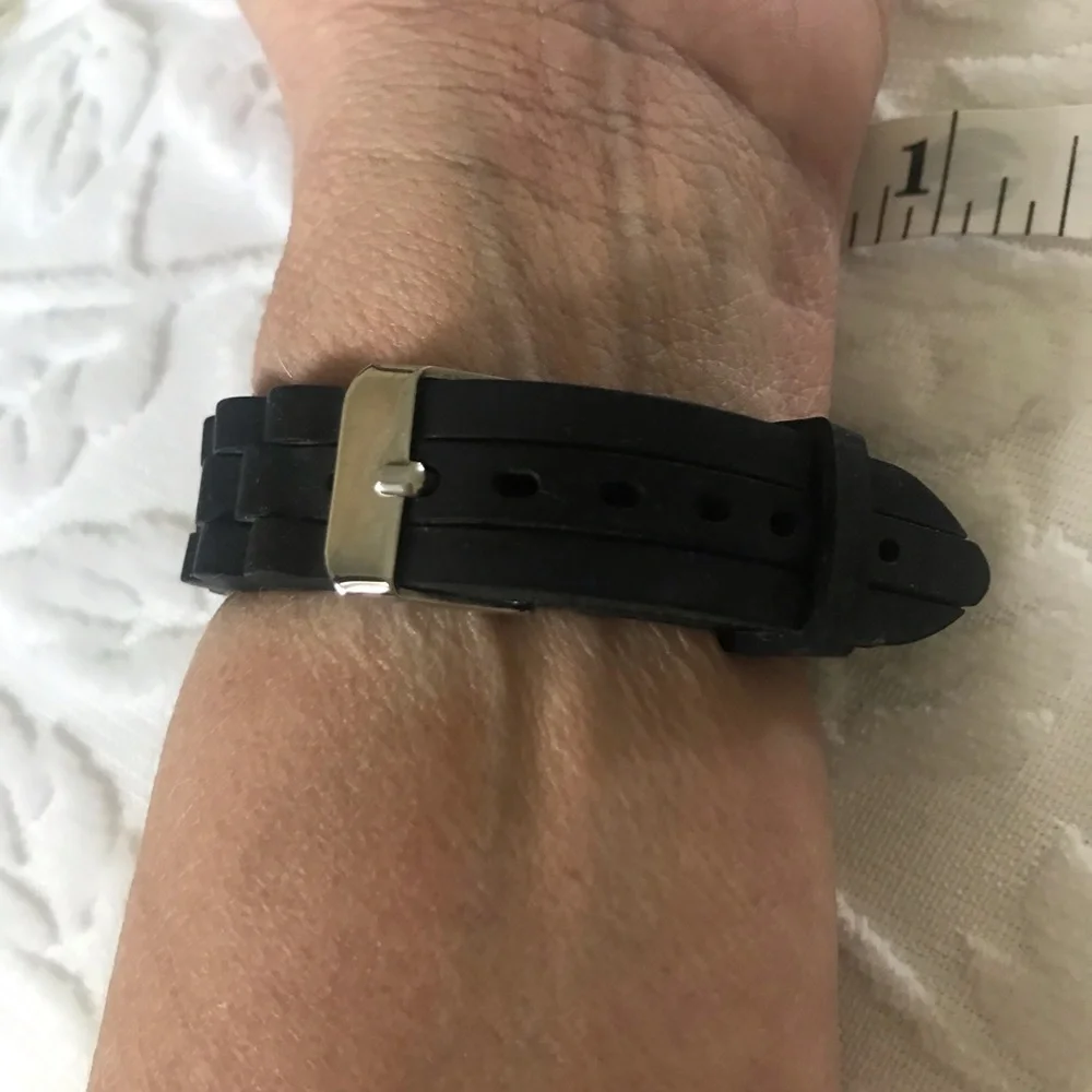 Geneva Crystal Jelly Band Watch